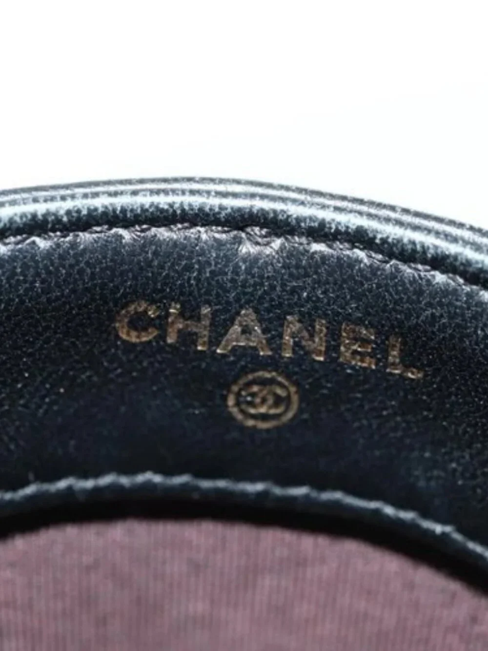 CHANEL brand	chanel color	black